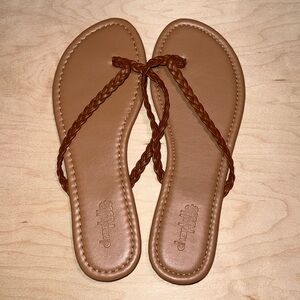 Charlotte Russe Flip Flops Size 7